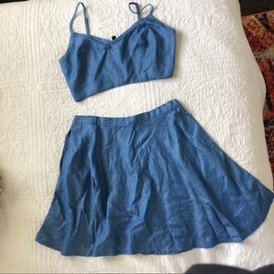 Two piece LuLu’s skirt set